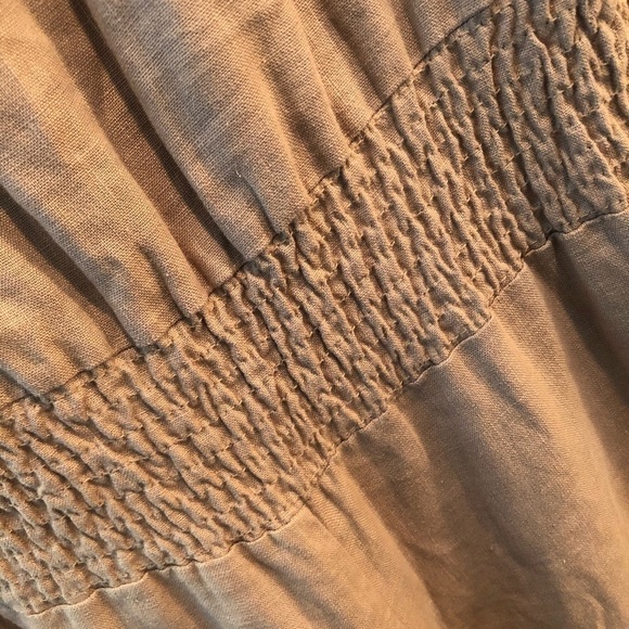 Young, Fabulous & Broke Strapless Linen Jumpsuit - Picture 7 of 16